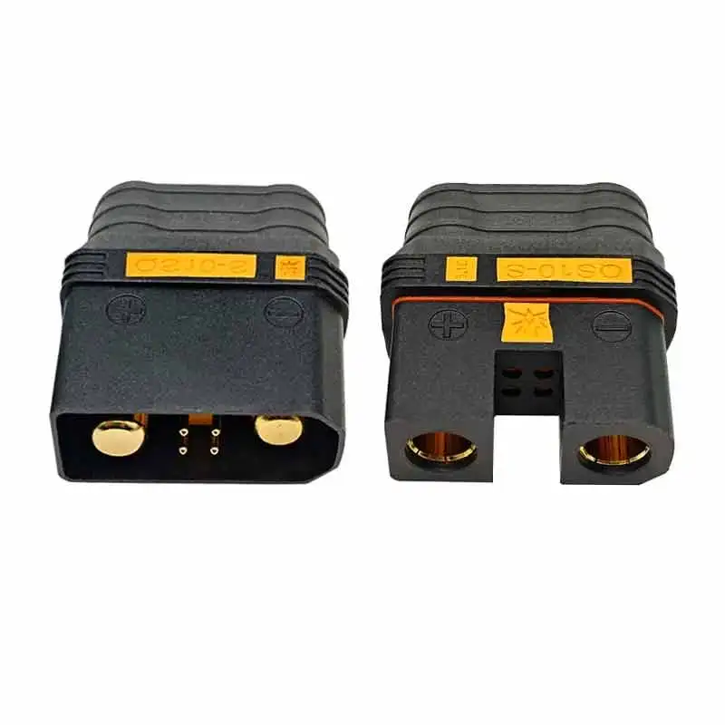 180A QS10 Batterij Stroomverbindingskabel 6AWG 16 Vierkante Split Lithium Batterij Netsnoer Siliconen Draad met Anti Vonken Plug