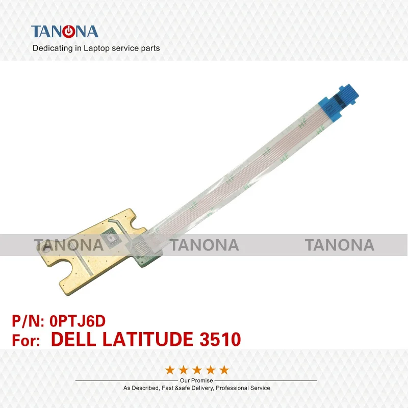 

New 0PTJ6D For DELL LATITUDE 3510 Power Button Board w/ Cable Line Connector