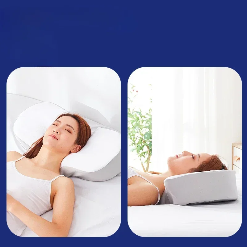 Medical Ergonomic Sleeping Cervical Orthopedic Neck Bed Memory Foam Pillow For Sleeping