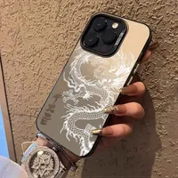Luxury Dragon Case For Motorola Moto G84 5G G34 G24 G14 G04 G04S G53 G23 G13 G22 G10 G20 G30 E22 E32 E32S Shockproof Cover Cases