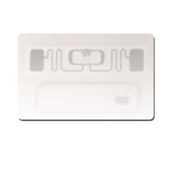 Tarjeta en blanco UHF HF NXP UCODE9 FM1108, Chip de Material de PVC de 915Mhz + 13,56 Mhz UHF HF, Tarjeta blanca de alta sensibilidad RFID NFC