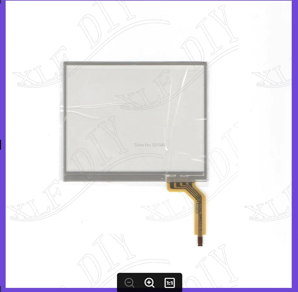

ZhiYuSun AL2680 3,5-дюймовый сенсорный экран, стекло, 4 линии, резистивная сенсорная панель, датчик ЭКРАНА