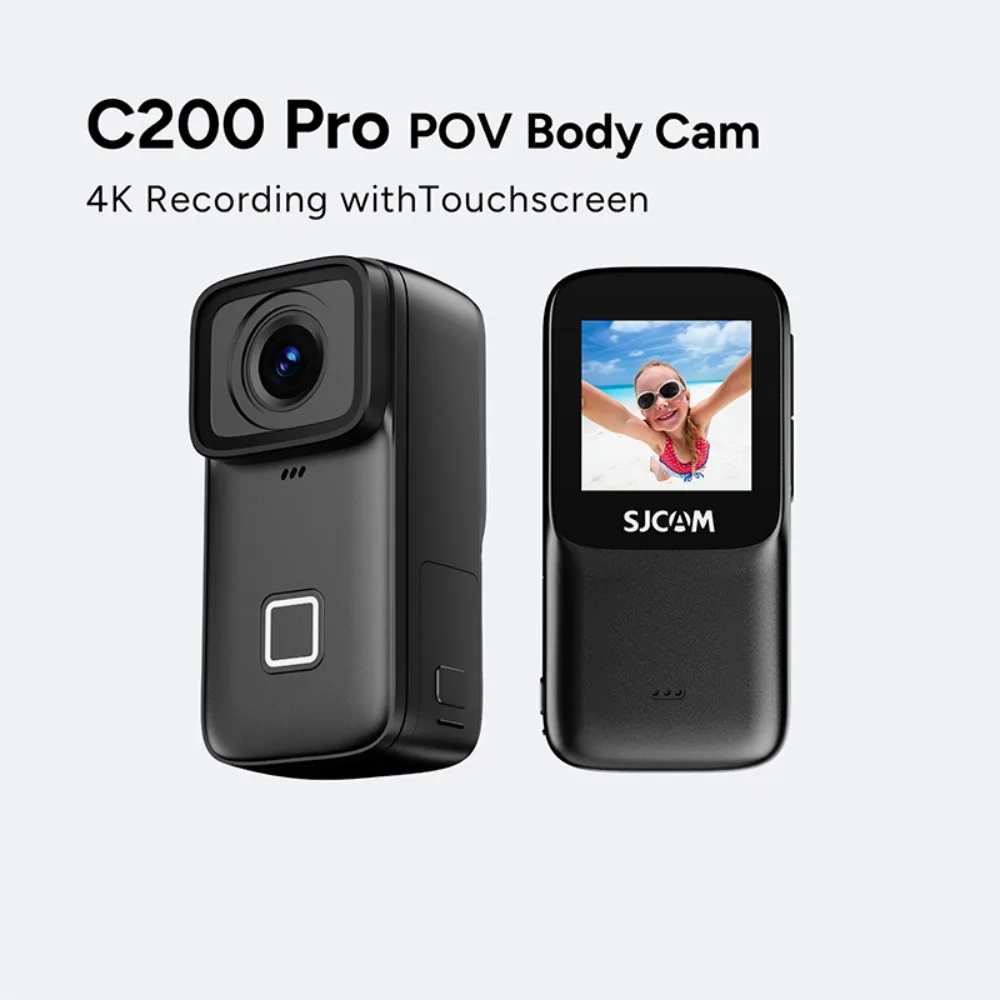 SJCAM C200Pro Waterproof Action Video Camera,FHD 6-Axis GYRO 5G WiFi Night Vision Sports Action DV