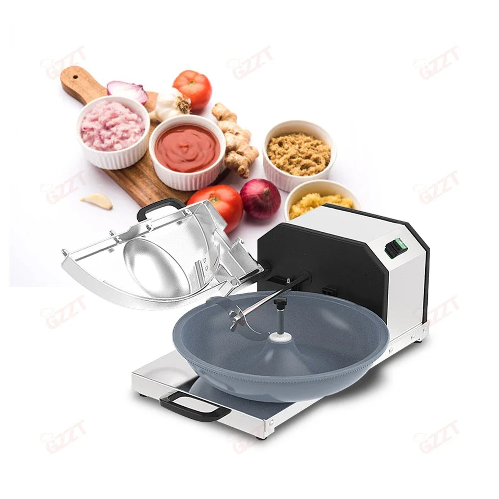 

5L Bowl Capacity Automatic Meat Bowl Chopping Machine Meat and Vegetable Bowl Cutter Baozi Dumpling Fillings Chopping Machine