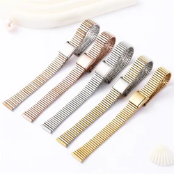 FREE SHIPPING Metal Watch Strap Watchband Universal Replacement Bracelet For Women Stainless Steel High Quality