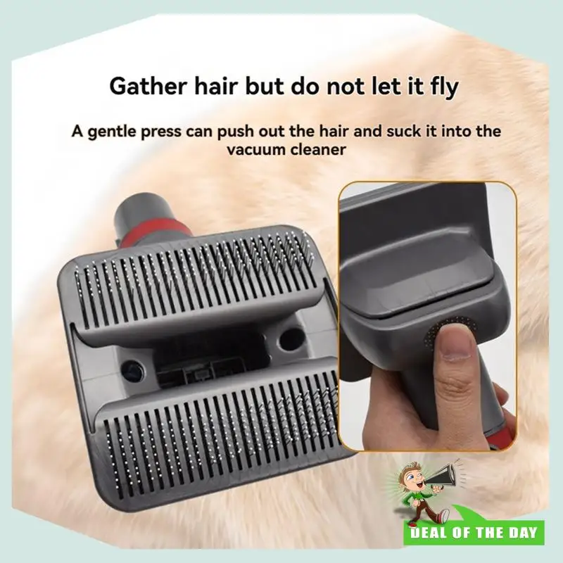 أداة فرشاة للكلاب الأليفة لتوصيل 24 ساعة لـ Dyson GEN5 G5 V15 V12 V11 V10 V8 V7 مرفقات التهيأ مع فرشاة الغبار والحامل