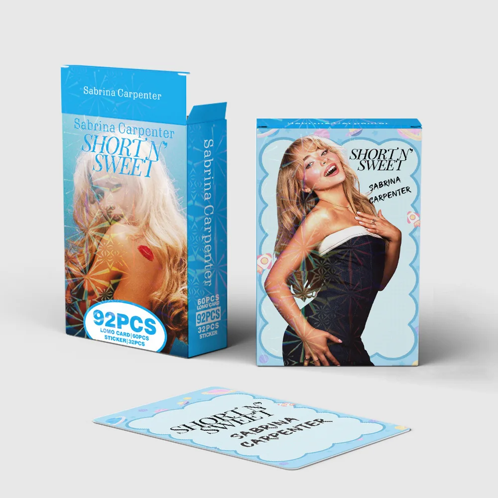 مجموعة 92 بطاقات صور LOMO، هدايا عيد الميلاد وعيد الميلاد، بطاقات تزيين ألبوم نجمة الموسيقى #1