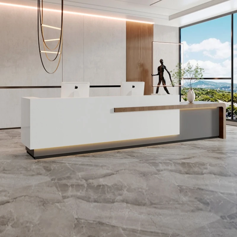 Women's Clothing Checkout Counters Company Front Desk Reception Fashion Checkout Counters Simple Modern Furniture Kassa JT40C