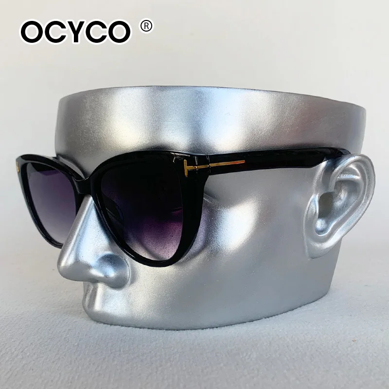  الرجعية القط العين المرأة النظارات الشمسية الرجال موضة خمر نظارات شمسية مربعة UV400 العصرية الشارع التصوير نظارات Oculos دي سول #4