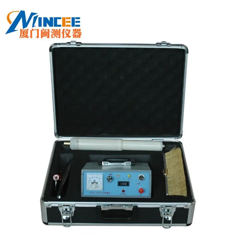AO-02 EDM Pipeline Coating Leak Detector – AC Electric Spark Holiday Detector for Anticorrosion Layer Inspection