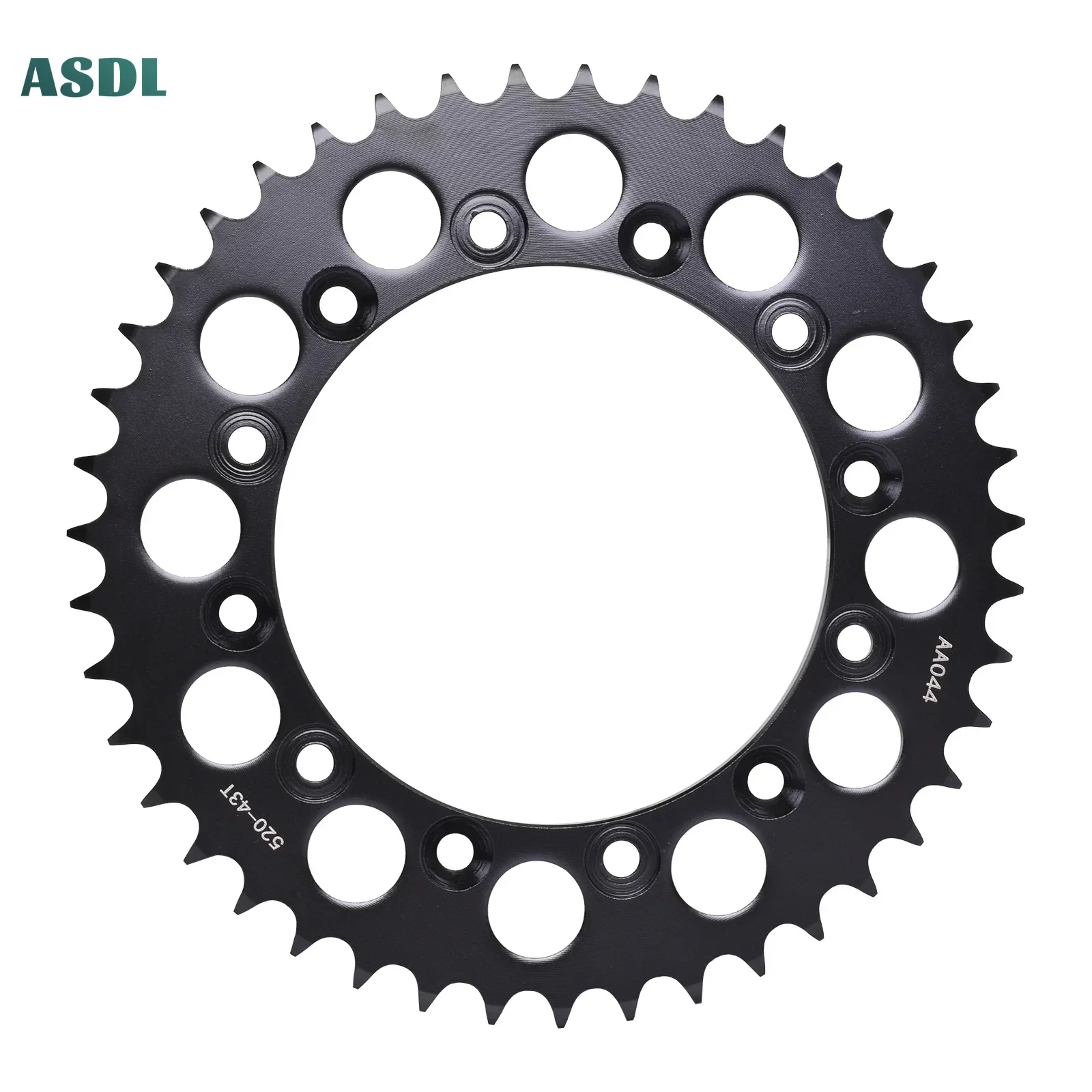 520 43T Motorcycle Rear Sprocket Gear For WR250 R 2008-2020 For Honda XL500R 1982 VT250 MC25 CBR250 For Gilera 600RC 1989-1992