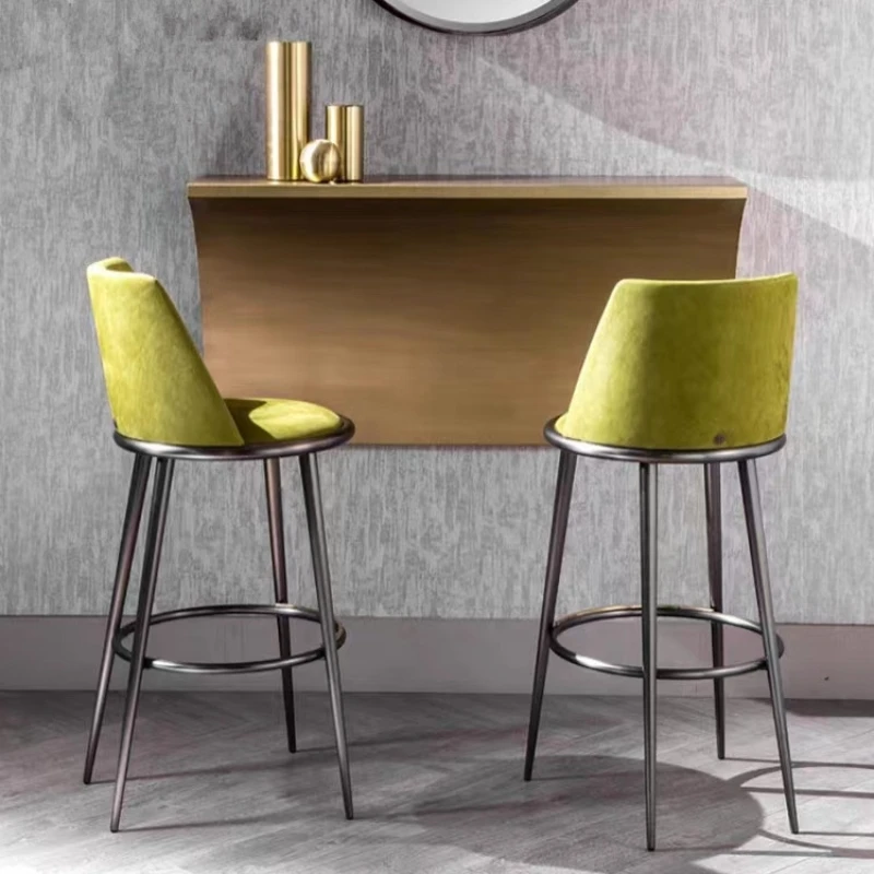 

Counter Kitchen Stools Nordic Chairs Mid Century Furniture Chair Stool Cadeira Ergonomica Design Bar Modern Minimalist Reception