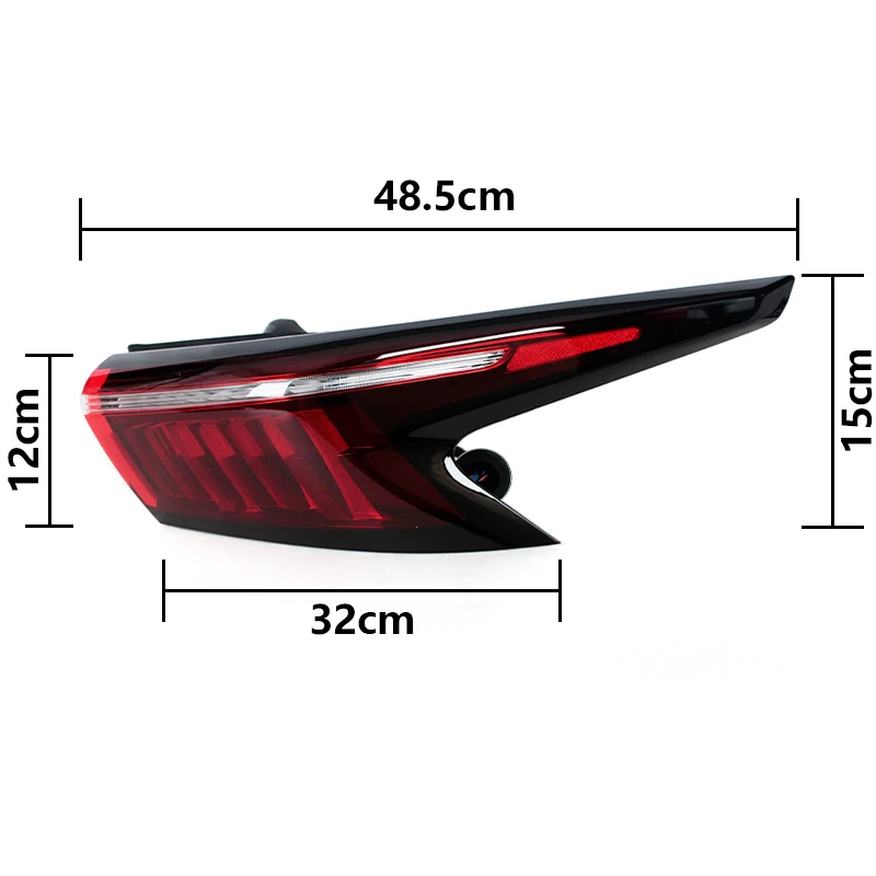 605000622AA 605000722AA LED Rear Tail Light Assembly For Chery Omoda 5 Turn Signal Brake Warning Light Car Accessories