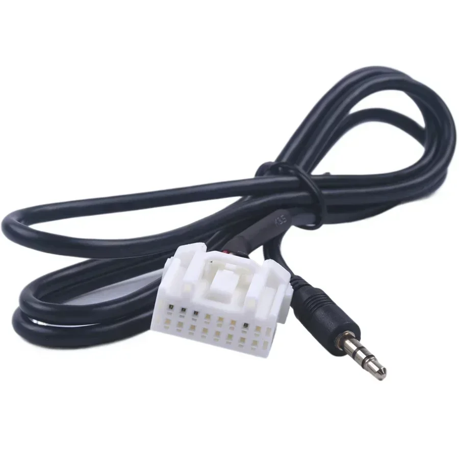 For Mazda 6/M6/M3 1Pcs 3.5mm Car accessories 3.5mm Audio Music New Jack AUX Cable Player Input Adapter Cable Harness