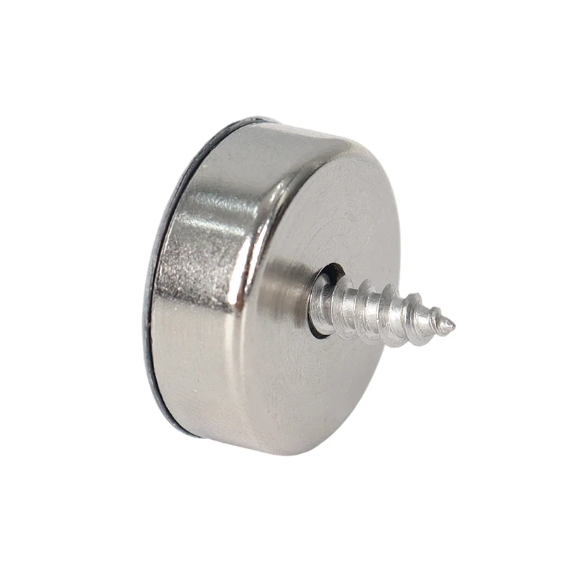 1 Set Universeller, starker magnetischer Kennzeichenhalter mit Befestigungsschrauben, schwarzer Kennzeichenhalter für Auto, Wohnmobil und Wohnwagen. – Detail 5
