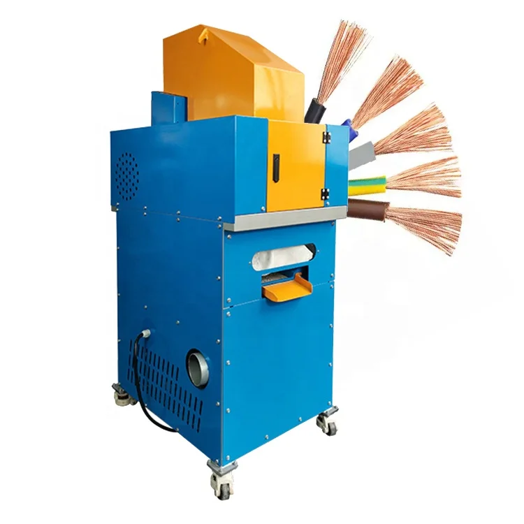 Wire Cutting and Stripping Machine Scrap Cable Granulator Machine for Large Waste Resources Recycling Station