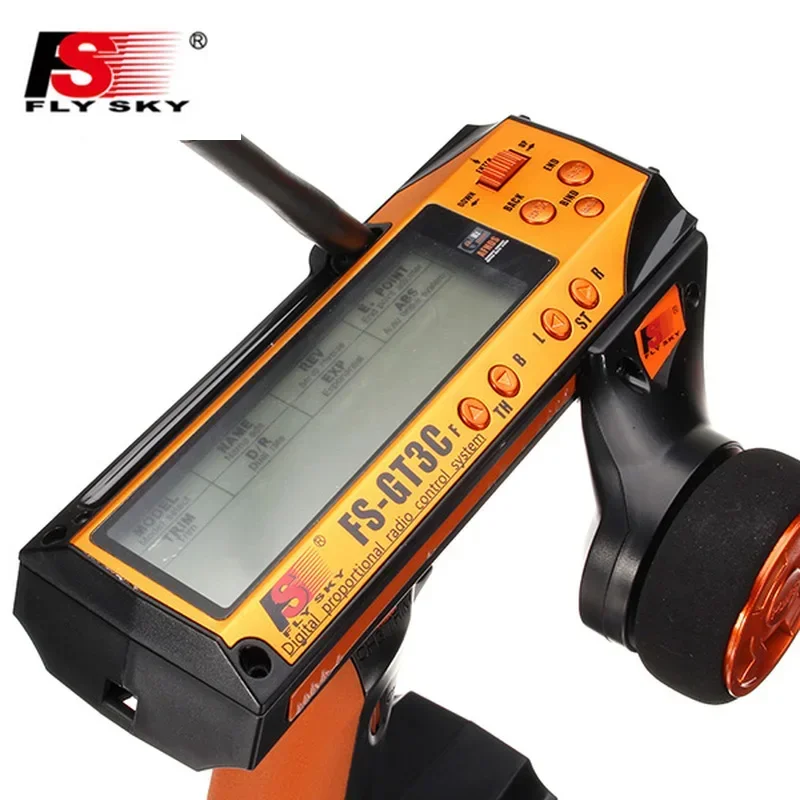 FLYSKY FS-GT3C GT3C RC Car Radio Transmitter Built-in 800mah Battery with GR3E Receiver