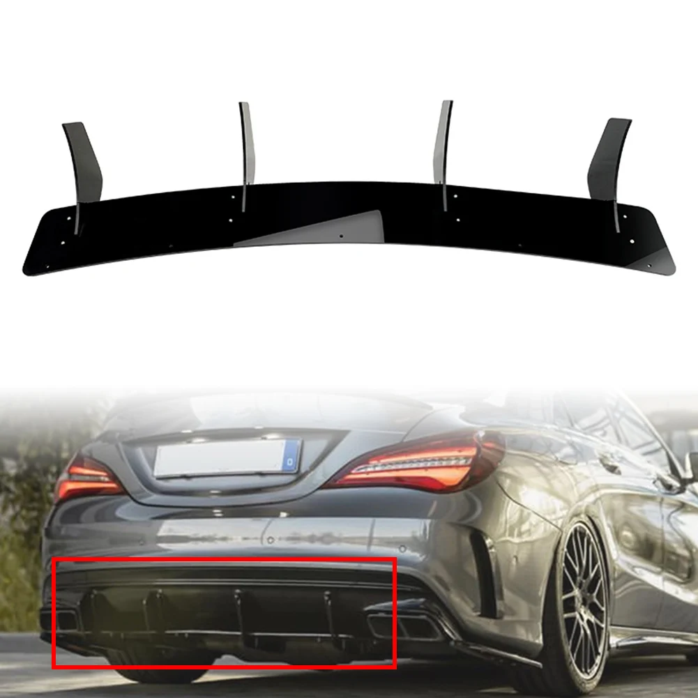 Car Rear Trunk Spoiler Wing Decoration Accessories For Mercedes Benz CLA Class C117 CLA45  2016 2017 2018 2019