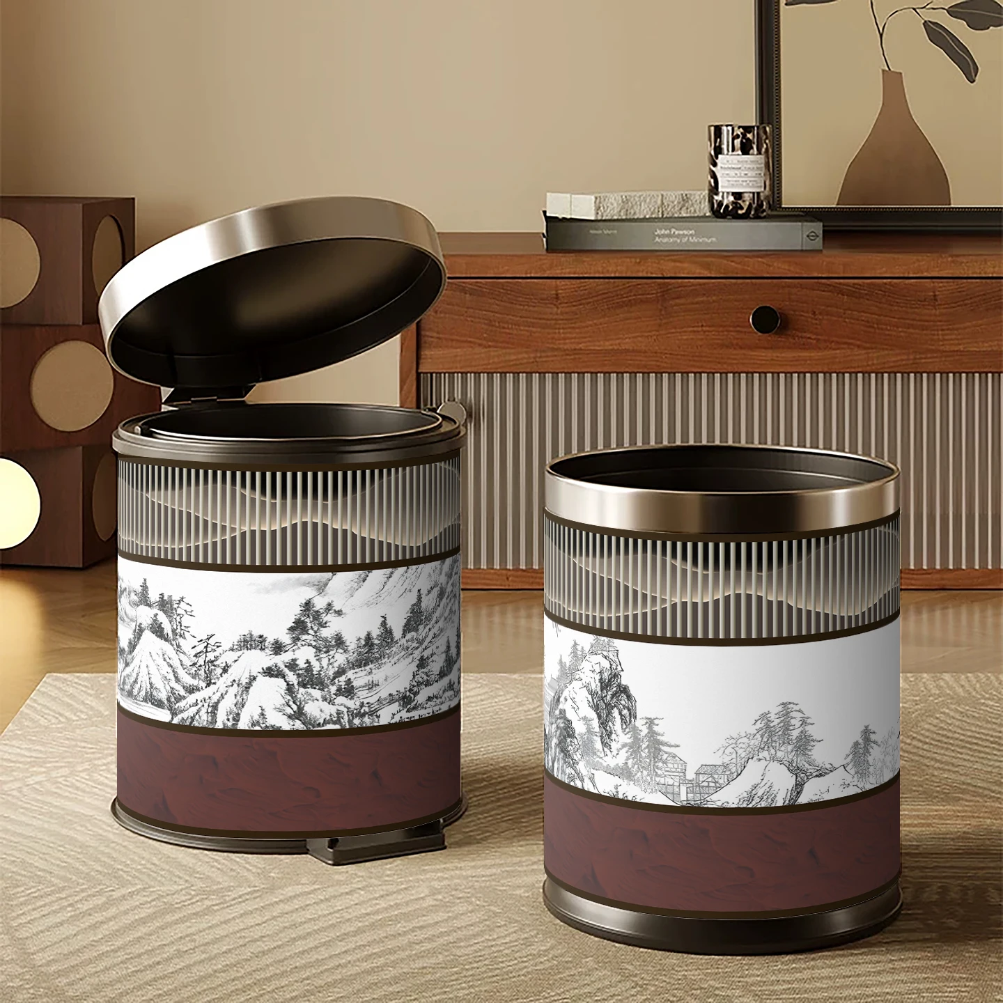 

Большой новый китайский органайзер для хранения в гостиной, высокоэстетичный, для бытовых чистящих средств