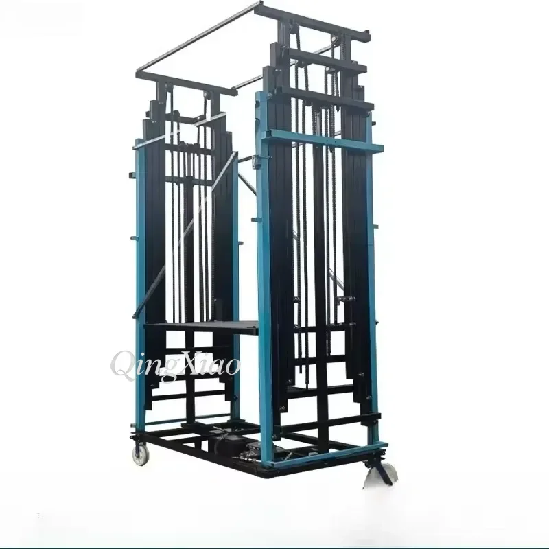Picture 5: Foldable Mobile Hydraulic Elevating Table Remote Controlled Lifter For Warehouse Handling And Building Decoration Work
