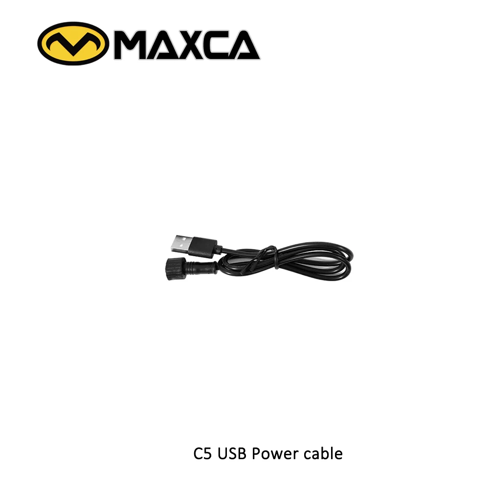 Battery Power Cable for  Maxca C5 Pro Apple Carplay Android Auto Motorcycle  Xplay Screen Factory Origin