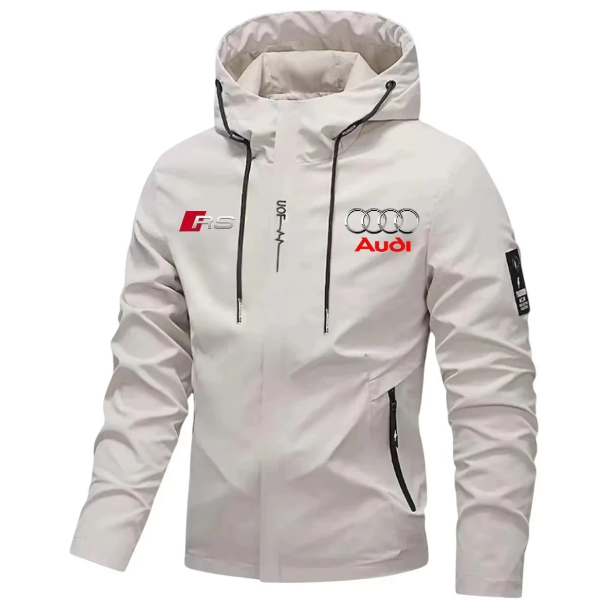 2026 Audi Lightweight Outdoor Sports Event Jacket Spring Autumn Seasonal Clothing for Active Wear