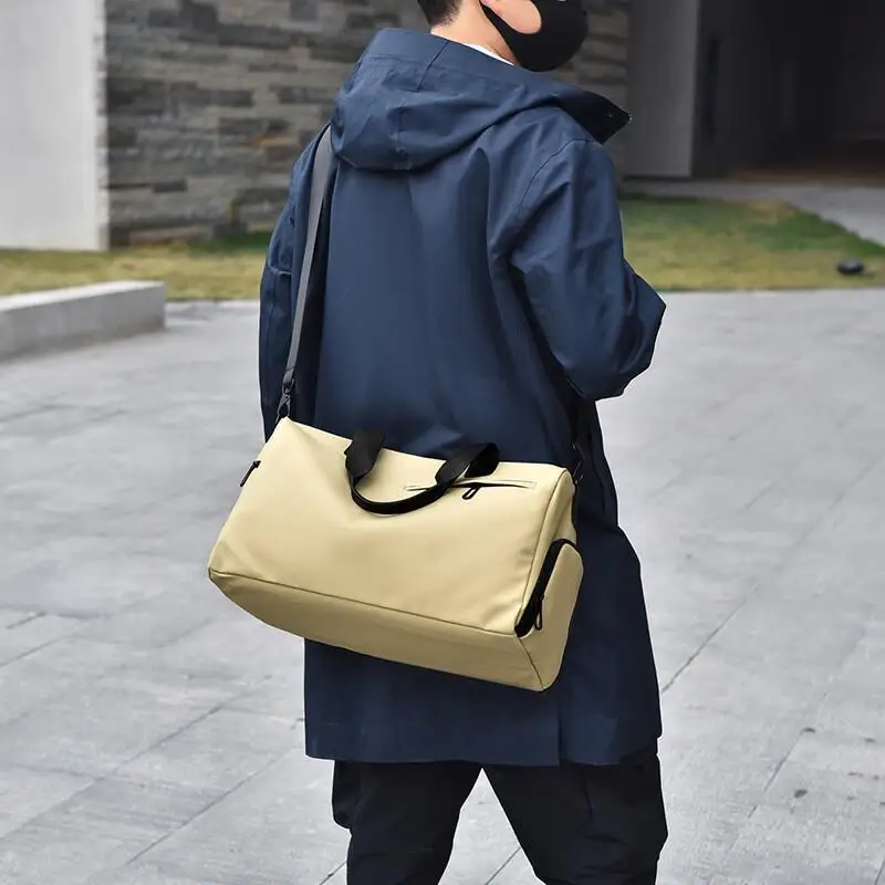 

Горячая мода, новая сумка для хранения сухого и влажного разделения, модная универсальная сумка для путешествий на короткие расстояния, уличная большая вместительная сумка для йоги и фитнеса