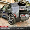 Bmw i3 i3s ハッチバック 2018-2020 車のリアバンパーあごスポイラーエプロンリアボディキット炭素繊維/FRP 車のリアバンパーディフューザー 1