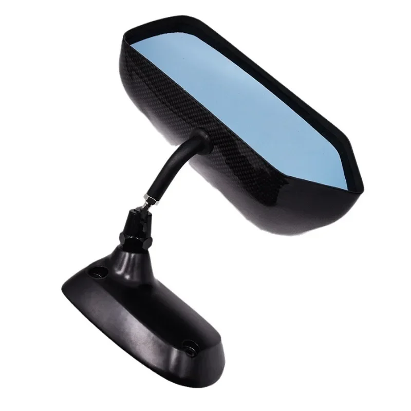 Car modified real carbon fiber bullet rearview mirror, general-purpose rearview mirror, racing competition