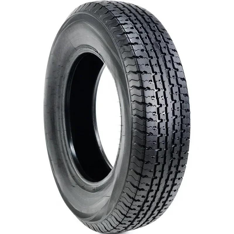 Set of 4 (FOUR) Premium Trailer Radial Tires-ST225/75R15 225/75/15 225/75-15 117/112L Load Range E LRE 10-Ply BSW Black