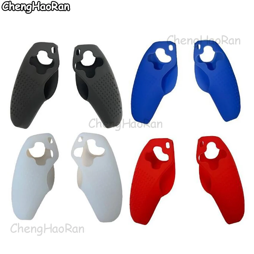 ChengHaoRan For PS5 Split Silicone Case Sleeve with Antiskid Particles for PS5 Controller Cover Skin Silicone Case