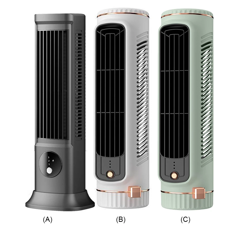 2026 New Upgrade Vertical Horizontal Electric Fan USB Rechargeable 3 Speeds Household Air Conditioning Fan Desktop Cooling Fan P