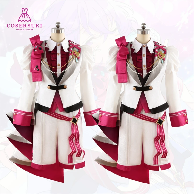 Conjunto de estrellas Esupuri corazón derretido Hanamura Fuyume Sagiri Esu Natsu Kanna Hojo Raika disfraz Cosplay Halloween traje de Navidad
