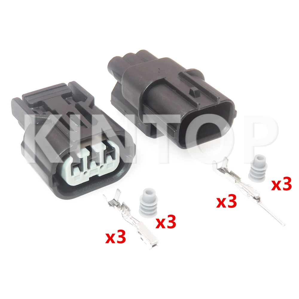 1 Set 3 Pins 6188-4739 6189-0887 Car Modification Connector Parts Auto Ignition Coil Wire Harness Waterproof Socket AC Assembly