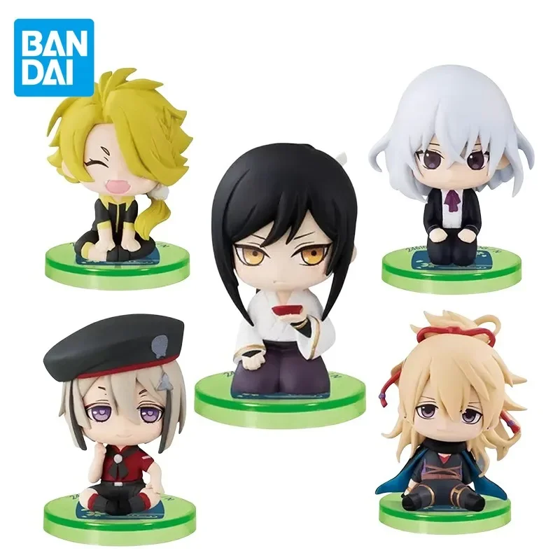 Bandai TOUKEN RANBU Gashapon Original Anime Figure Shishiou Sitting Posture 7 Kids Toys Home Ornaments Collectible Model Gift