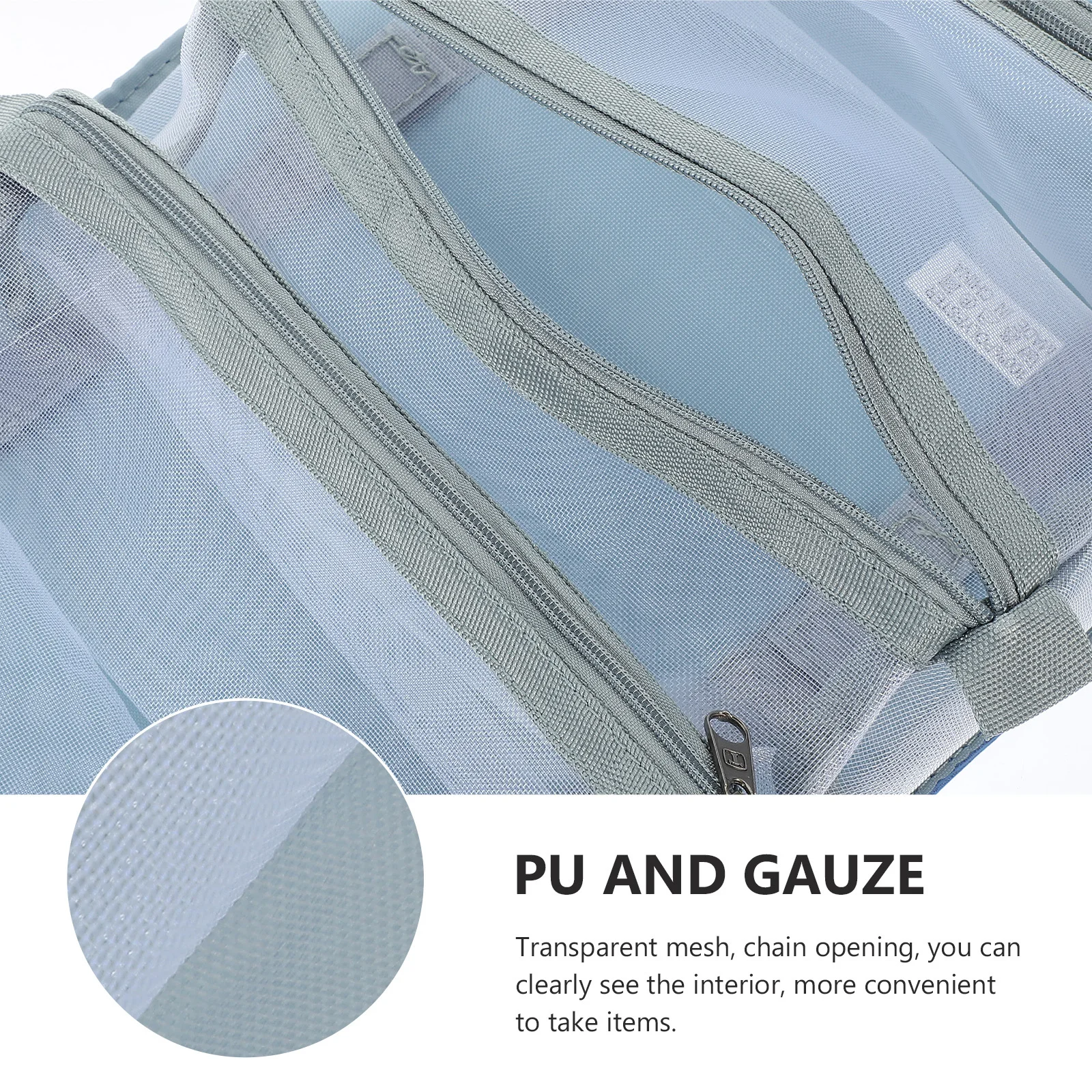 

Travel Makeup Bag Portable Pouch Large Capacity Toiletry Organizer Waterproof Multi-Functional Storage for Business