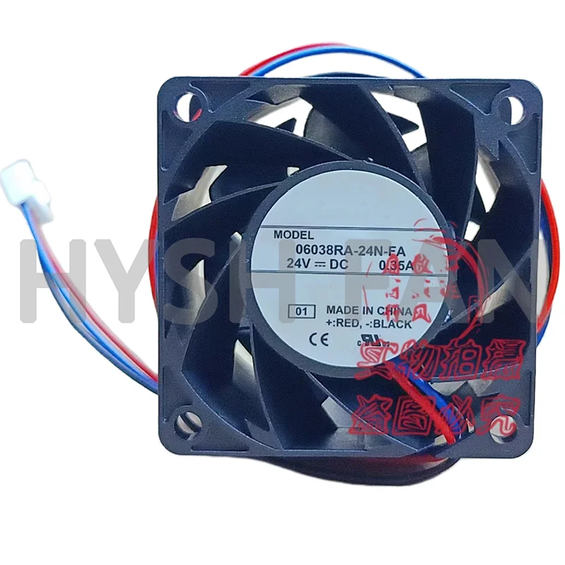 

Охлаждающий вентилятор 06038RA-24N-FA 24V 0.35A 6038