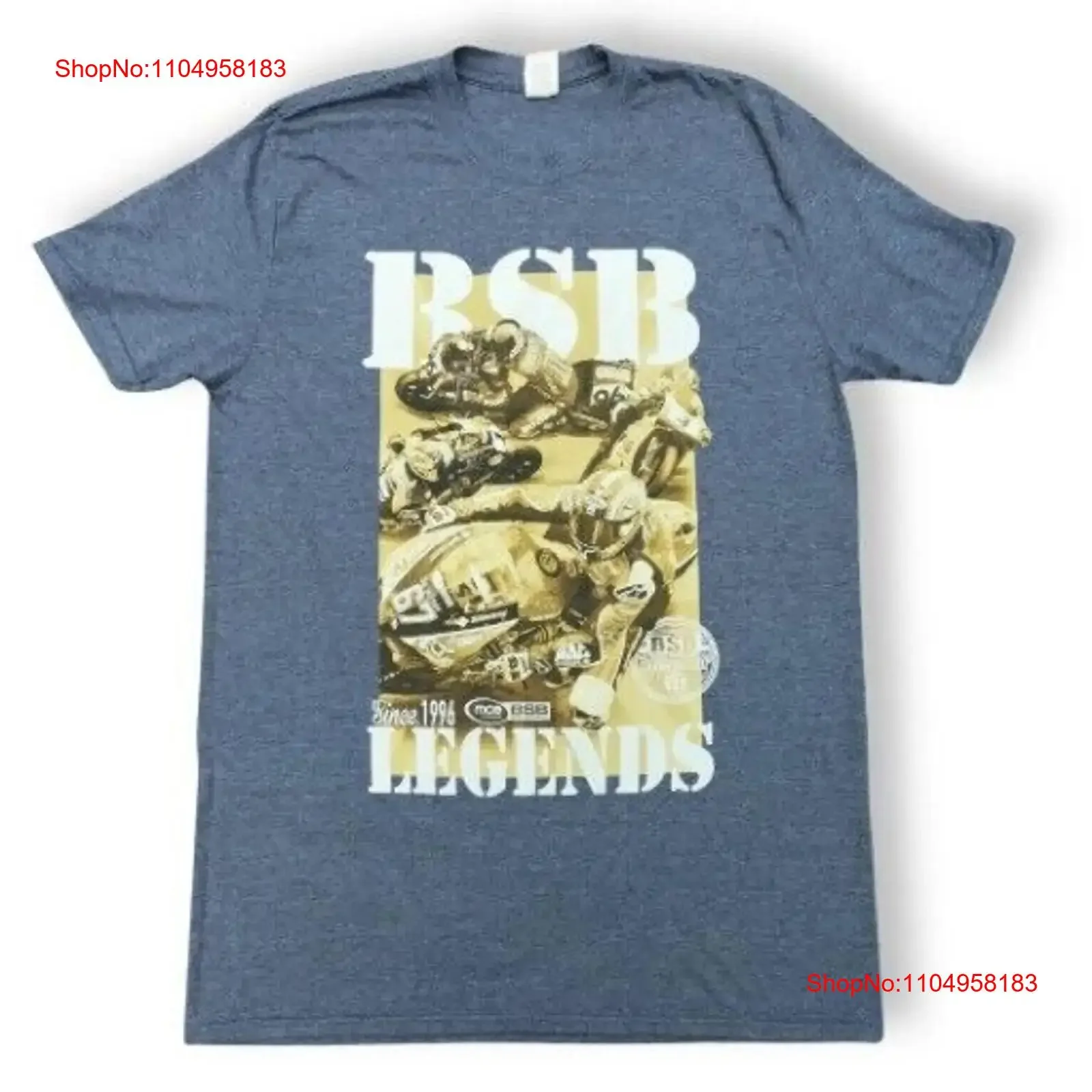 

BSB Legends Motorcycle t shirt 2016 Xl vintage Washed homme designer clothes Breathable Soft Stylish Casual Stretched Slightly
