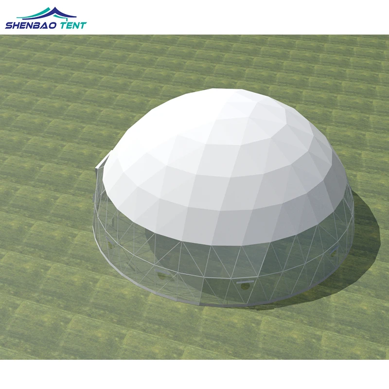 20m Large Sound Proof Dome Tent Heavy Duty Wedding Events Dome for Party Tent