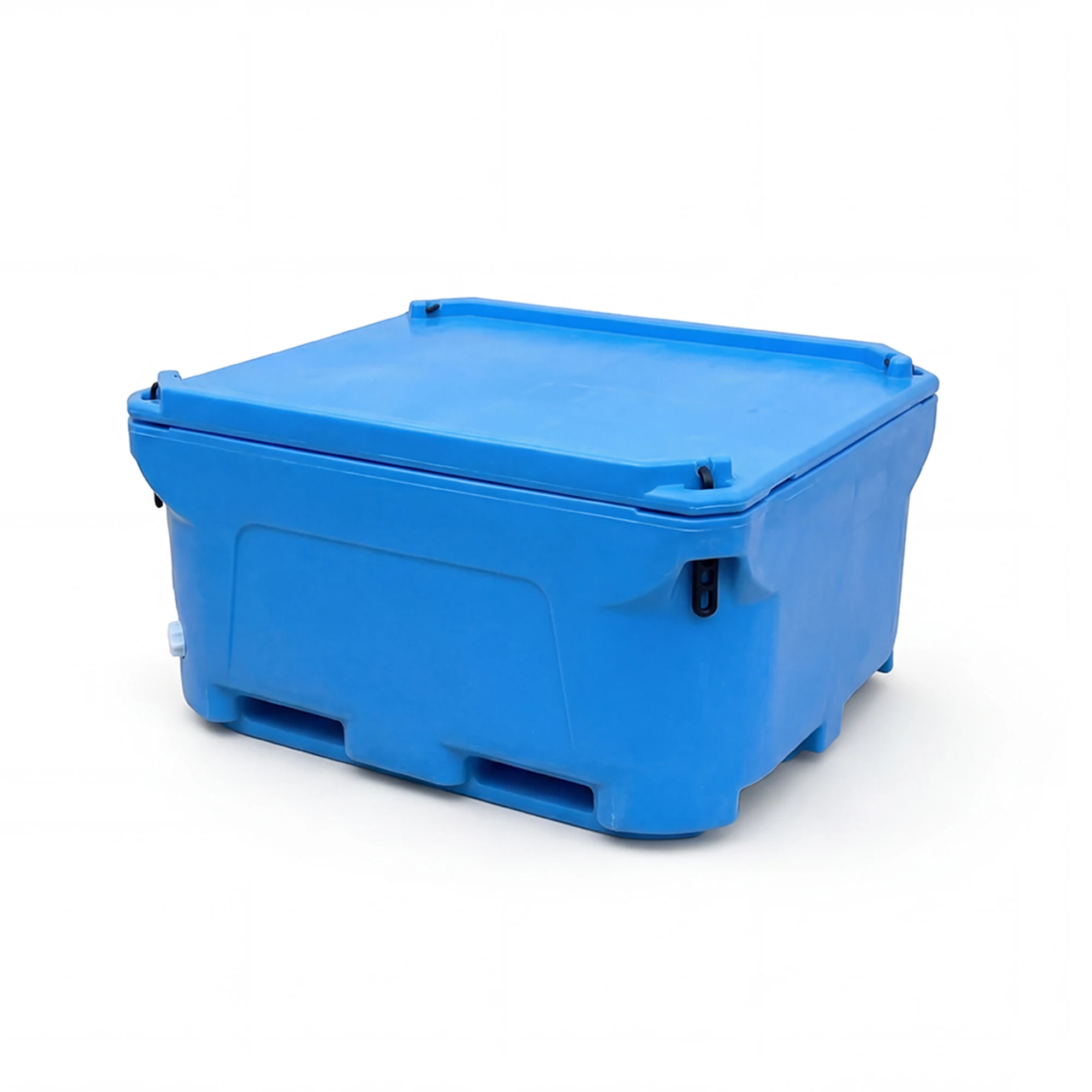 Custom Smak Plastics Insulated Fish Box Large Capacity 460L OEM&ODM Dry Ice Cooler Box Cold Chain Seafood Processing