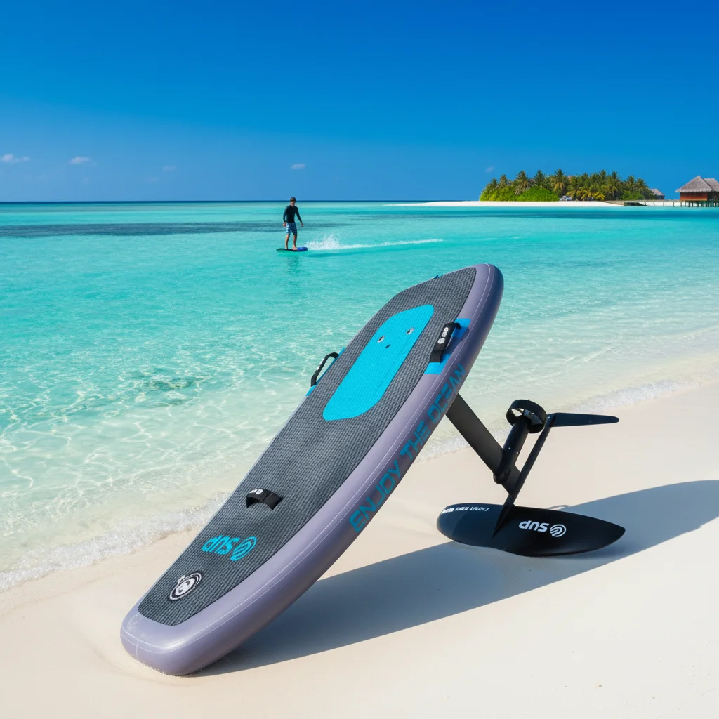 Dual-layer Construction Outdoor Sea Surfing Electric Hydrofoil Wireless Remote Control Carbon Fiber Surfboard Efoil Board