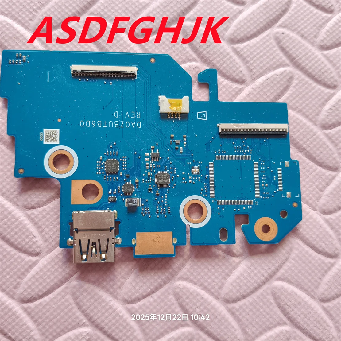 DA0ZBUTB6D0 FOR Acer Chromebook CB514-1W CB514-1WT Micro SD Card Reader USB Board 55.AWDN7.001