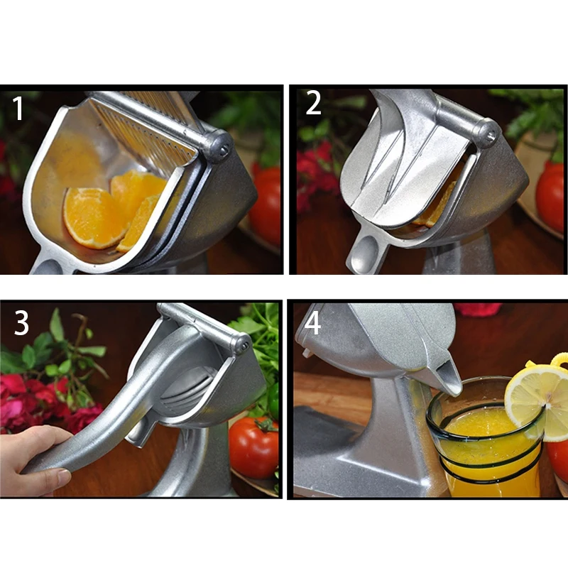 2025 Trendheavy Duty Manual naranja limón lima cítricos exprimidor de frutas herramienta de prensa manual 9 pulgadas
