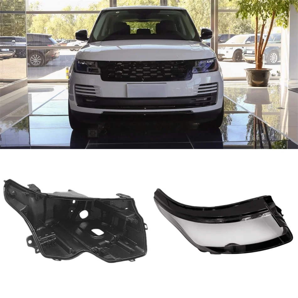 

Для Land Rover Range Rover Executive Edition 2018 2019 2020 2021 2022, автомобильный аксессуар, цоколь, корпус фары, абажур