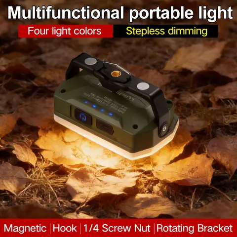 Ultra Long Endurance Portable Strong Light Charging Outdoor Tea Drinking Campsite Tent Lighting