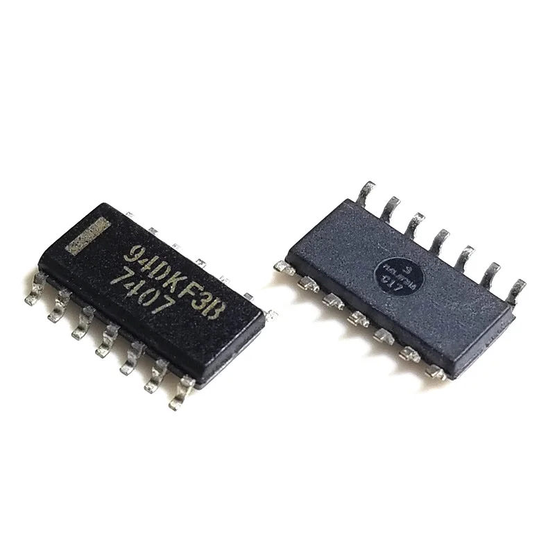 5 buah SN7407DR SN7407 Line Driver/non-inverting Buffer Logic Chip 7407 SMD SOP-14