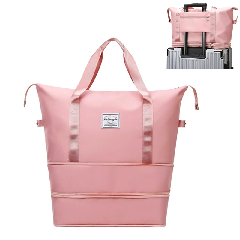 Folding Travel Bags Waterproof Tote Travel Luggage Bags For Women Large Capacity Multifunctional Travel Duffle Bags Handbag