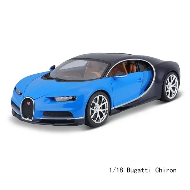 Bburago 1:18 50th Anniversary Carbon Fiber Bugatti Divo Alloy