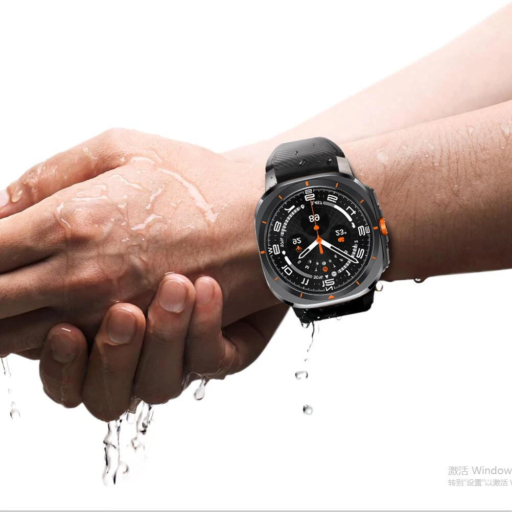 حزام سيليكون لساعة سامسونج جالاكسي 7 FE 44 مللي متر 40 مللي متر ملحقات الفرقة كوريا سوار رياضي ساعة جالاكسي 7 الترا 47 مللي متر 40 حزام #1