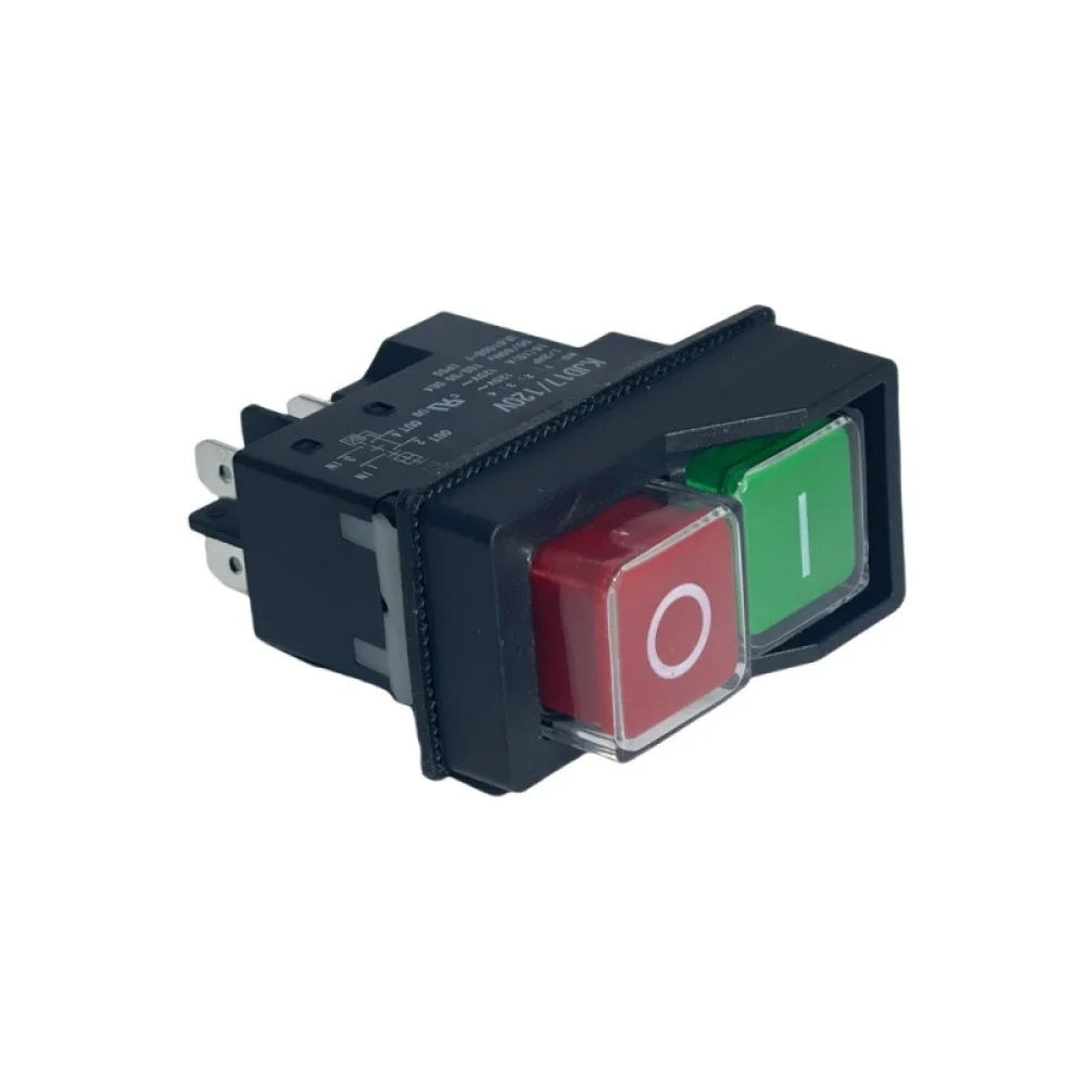 Safety Electromagnetic Switch KJD17 120V 4PIN 5PIN For Power Tools Garden Equipment Dust Proof Industrial Relay Control
